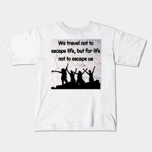 Travel Addict Kids T-Shirt